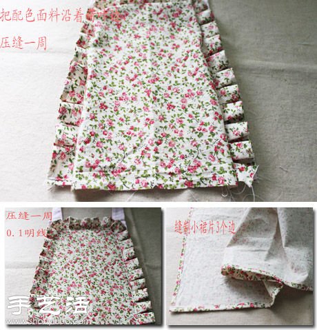 美觀又實(shí)用的田園風(fēng)圍裙手工制作 -  rpnrmr.com