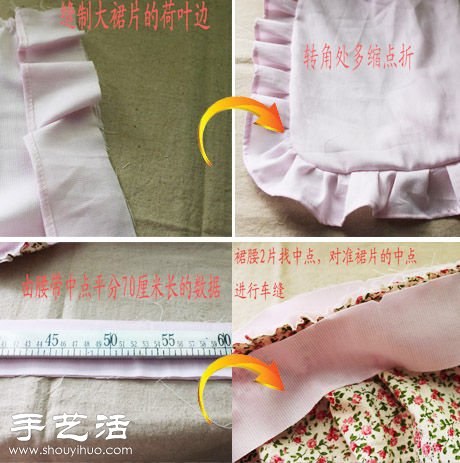 美觀又實(shí)用的田園風(fēng)圍裙手工制作 -  rpnrmr.com