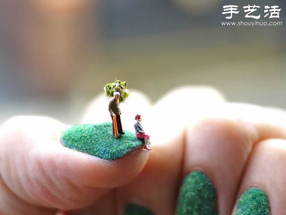 指甲蓋上的創(chuàng)意DIY 仿佛走進了童話世界 -  rpnrmr.com