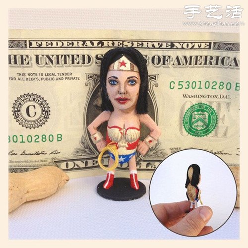 創(chuàng)意DIY：花生殼表面繪制人物肖像 -  rpnrmr.com