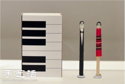 火柴棍創(chuàng)意DIY有趣的人物形象 -  rpnrmr.com