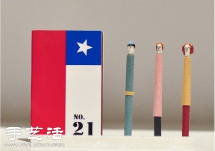 火柴棍創(chuàng)意DIY有趣的人物形象 -  rpnrmr.com