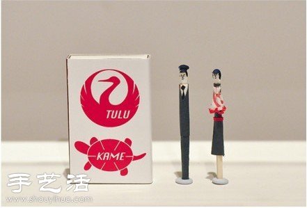 火柴棍創(chuàng)意DIY有趣的人物形象 -  rpnrmr.com