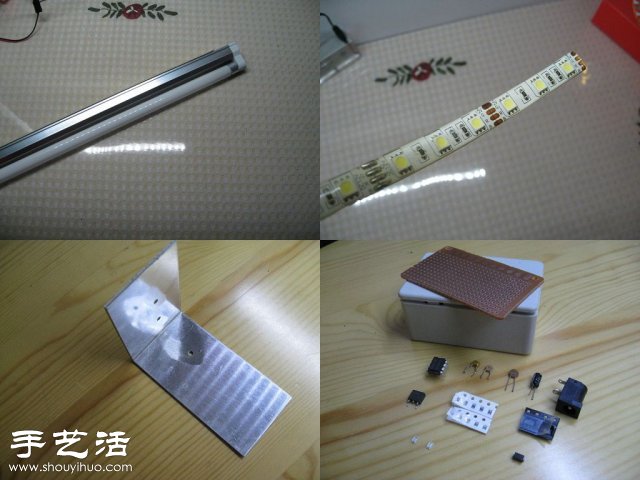 自制簡(jiǎn)約LED觸控臺(tái)燈步驟詳解 -  rpnrmr.com