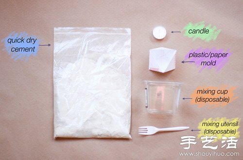 水泥手工DIY小清新花盆 -  rpnrmr.com