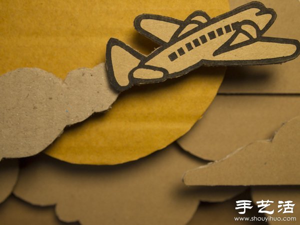 硬紙板變廢為寶手工制作卡通圖案 -  rpnrmr.com