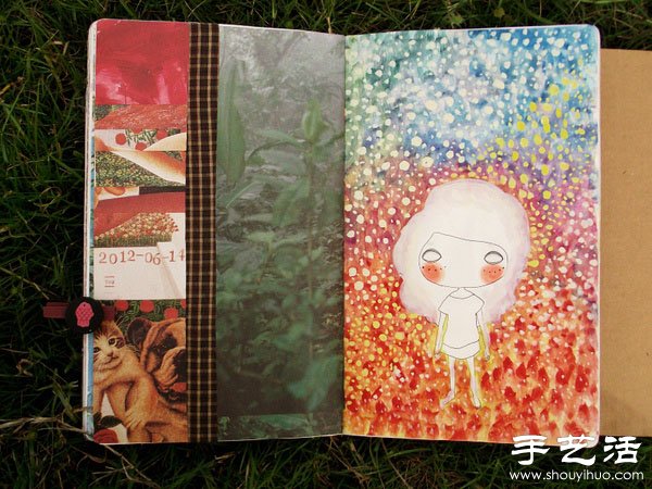 萌妹子的手繪日記 原來生活如此美好 -  rpnrmr.com