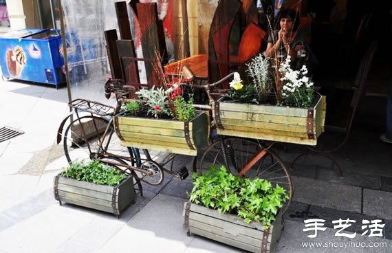 廢棄自行車變廢為寶手工DIY家居用品 -  rpnrmr.com