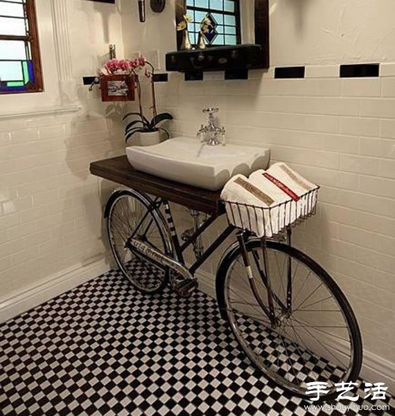 廢棄自行車變廢為寶手工DIY家居用品 -  rpnrmr.com