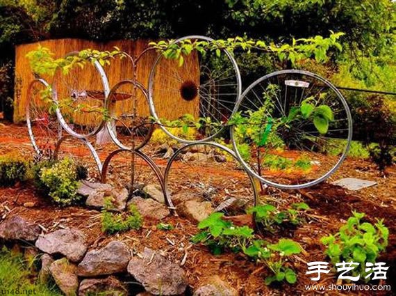 廢棄自行車變廢為寶手工DIY家居用品 -  rpnrmr.com