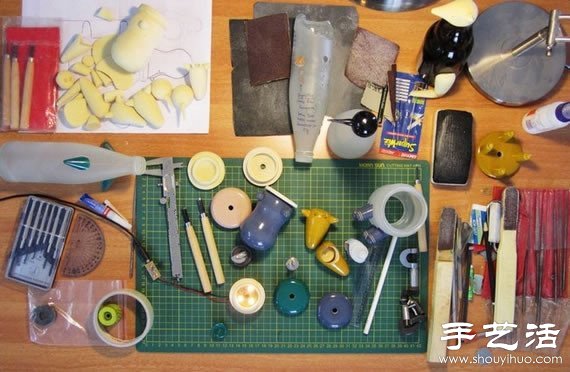 玻璃瓶變廢為寶 手工DIY奇趣動物臺燈 -  rpnrmr.com