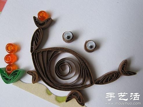 簡(jiǎn)單又可愛的手工衍紙作品 -  rpnrmr.com