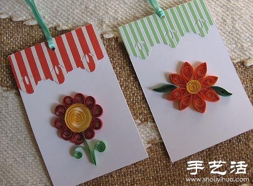 簡(jiǎn)單又可愛的手工衍紙作品 -  rpnrmr.com