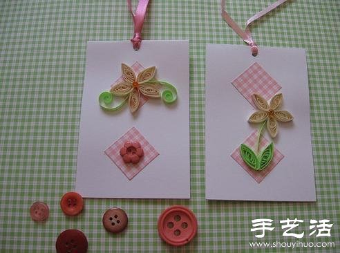 簡(jiǎn)單又可愛的手工衍紙作品 -  rpnrmr.com
