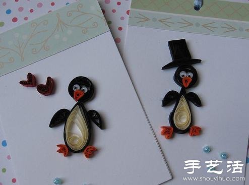 簡(jiǎn)單又可愛的手工衍紙作品 -  rpnrmr.com