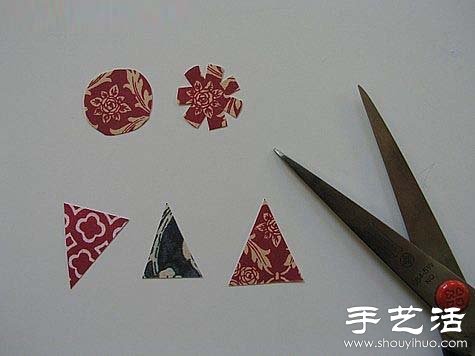 碎布+針線 手工制作漂亮節(jié)日賀卡 -  rpnrmr.com