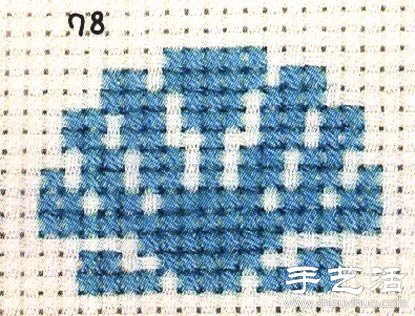小清新貝殼的十字繡繡法 -  rpnrmr.com