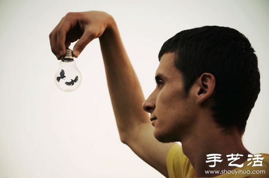 趣味盎然的燈泡創(chuàng)意DIY -  rpnrmr.com