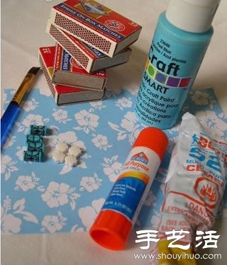 火柴盒廢物利用手工制作首飾盒 -  rpnrmr.com