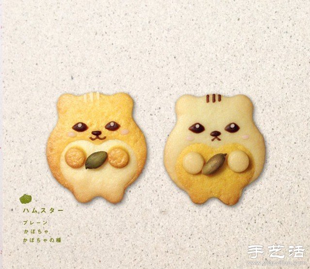 日本Hen-teco甜品店的可愛(ài)卡通動(dòng)物餅干 -  rpnrmr.com