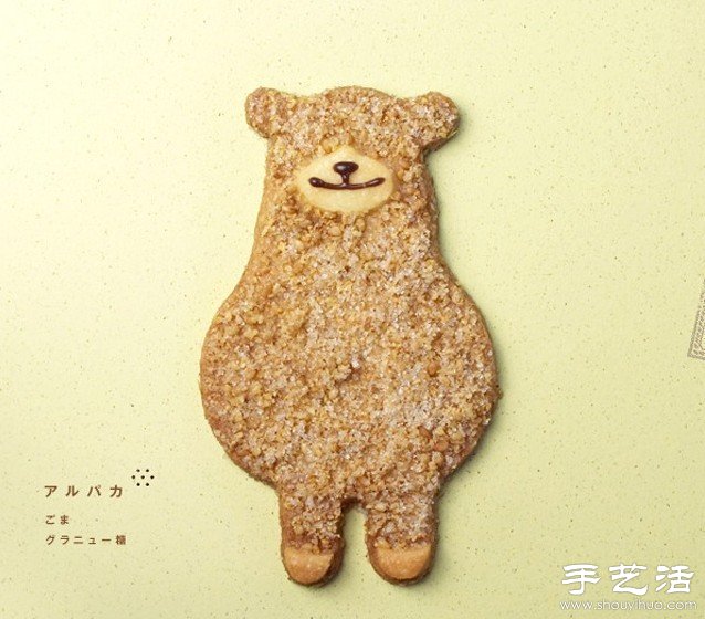 日本Hen-teco甜品店的可愛(ài)卡通動(dòng)物餅干 -  rpnrmr.com