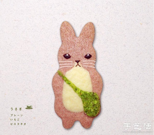 日本Hen-teco甜品店的可愛(ài)卡通動(dòng)物餅干 -  rpnrmr.com