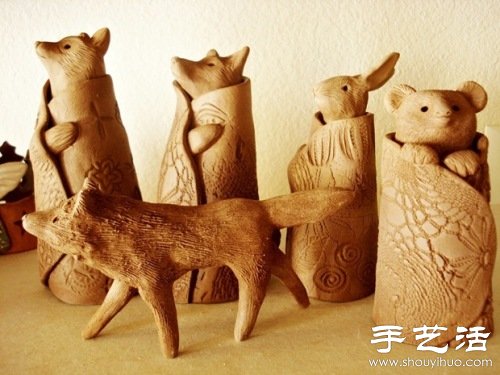 可愛的治愈系粘土小動(dòng)物 -  rpnrmr.com