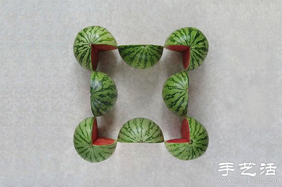 DIY簡單獨特的水果拼盤 -  rpnrmr.com