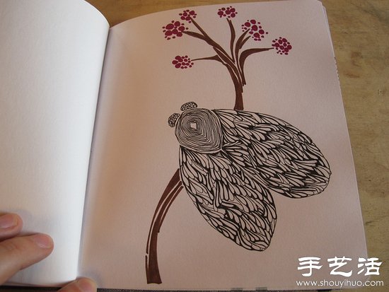 清新素雅的手工本子欣賞 -  rpnrmr.com