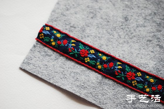 羊毛氈手工制作民族風連指手套 -  rpnrmr.com