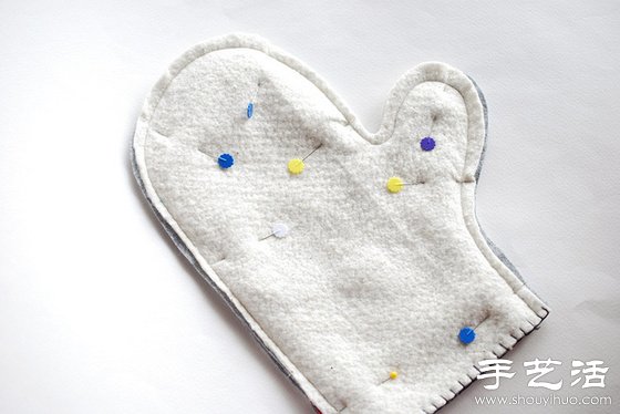 羊毛氈手工制作民族風連指手套 -  rpnrmr.com