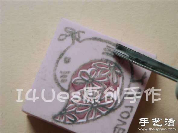 超詳細(xì)手工制作小鳥圖案橡皮章教程 -  rpnrmr.com