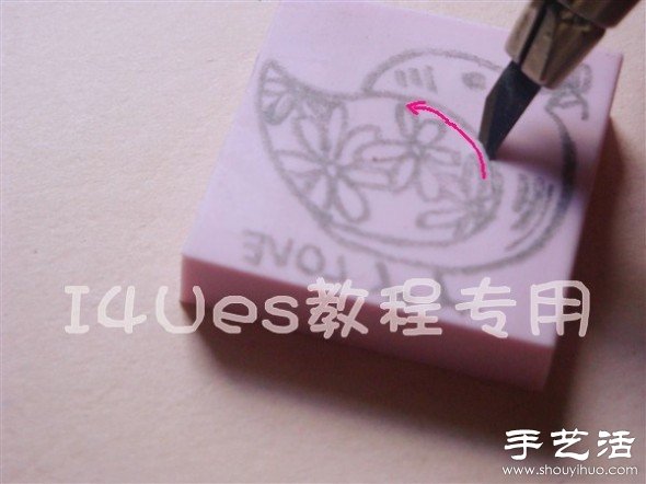 超詳細(xì)手工制作小鳥圖案橡皮章教程 -  rpnrmr.com