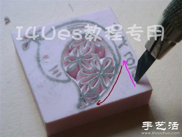 超詳細(xì)手工制作小鳥圖案橡皮章教程 -  rpnrmr.com
