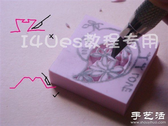 超詳細(xì)手工制作小鳥圖案橡皮章教程 -  rpnrmr.com