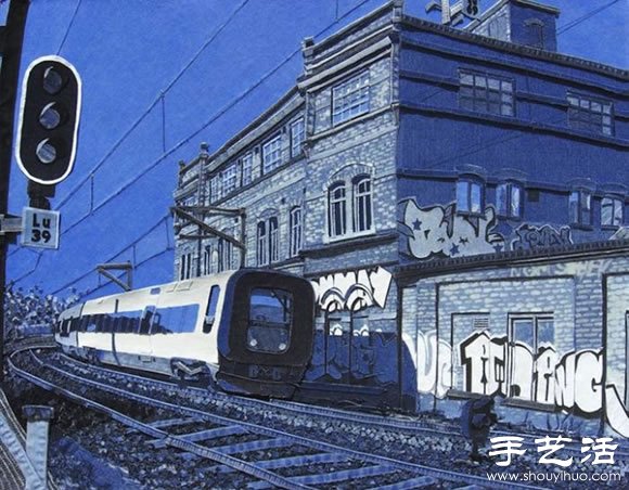 牛仔褲變廢為寶DIY精美拼貼畫(huà) -  rpnrmr.com