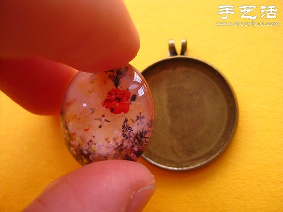 自制可愛古典項鏈吊墜的教程 -  rpnrmr.com