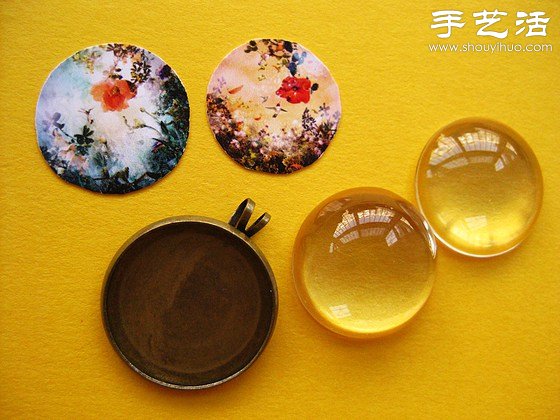 自制可愛古典項鏈吊墜的教程 -  rpnrmr.com