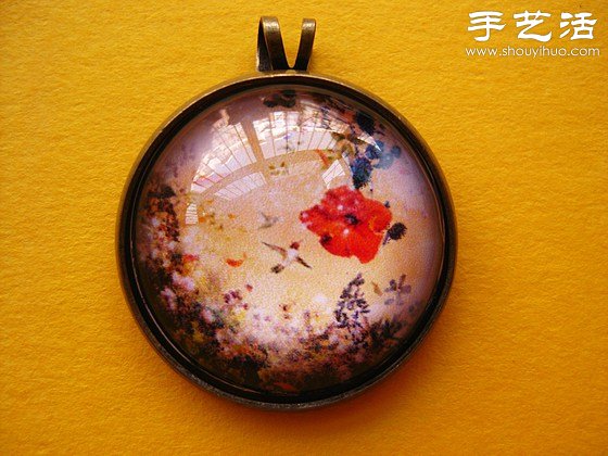 自制可愛古典項鏈吊墜的教程 -  rpnrmr.com