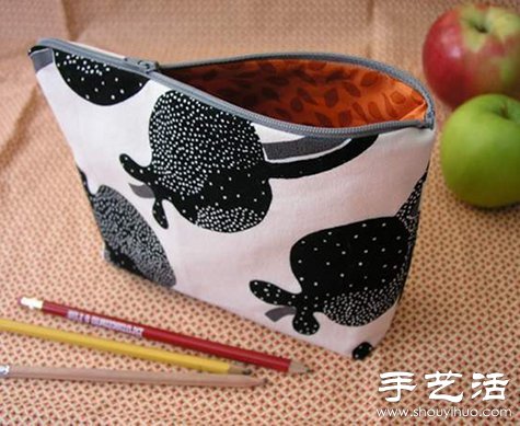 布藝化妝包/筆袋手工制作教程 -  rpnrmr.com