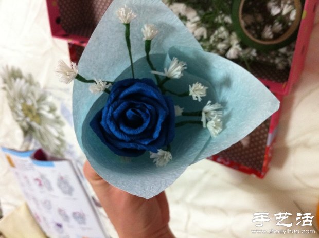 紙花制作：滿天星的做法 -  rpnrmr.com