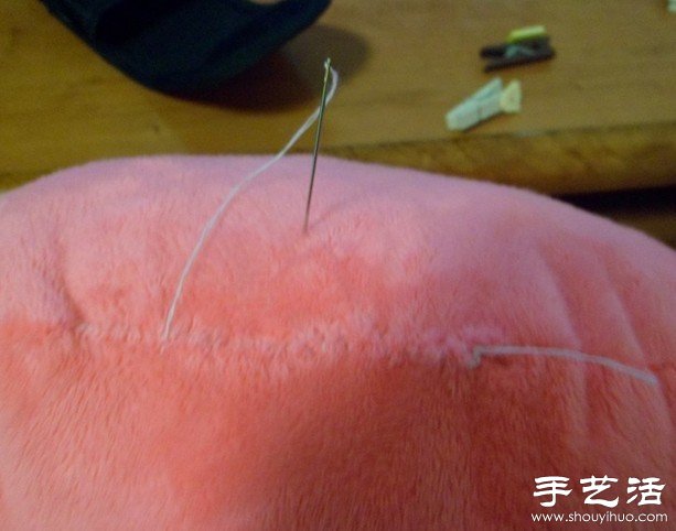 草莓靠枕/抱枕手工制作方法 -  rpnrmr.com