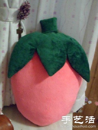 草莓靠枕/抱枕手工制作方法 -  rpnrmr.com