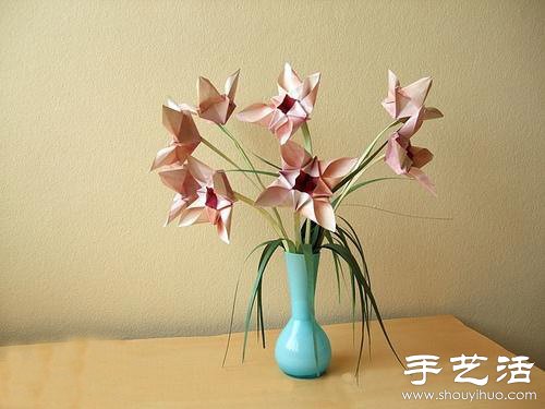 手工制作的漂亮紙花盆栽 -  rpnrmr.com
