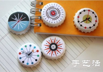 瓶蓋的可愛環(huán)保創(chuàng)意 手工DIY精致小玩意 -  rpnrmr.com