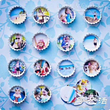 瓶蓋的可愛環(huán)保創(chuàng)意 手工DIY精致小玩意 -  rpnrmr.com