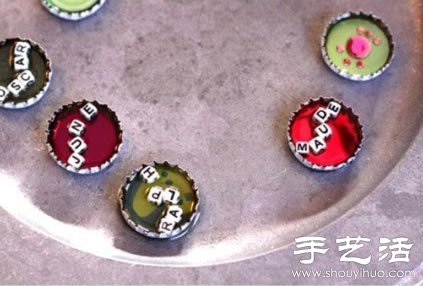瓶蓋的可愛環(huán)保創(chuàng)意 手工DIY精致小玩意 -  rpnrmr.com