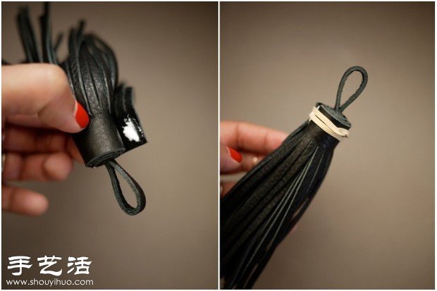自制包包流蘇 皮質(zhì)流蘇手工制作方法 -  rpnrmr.com