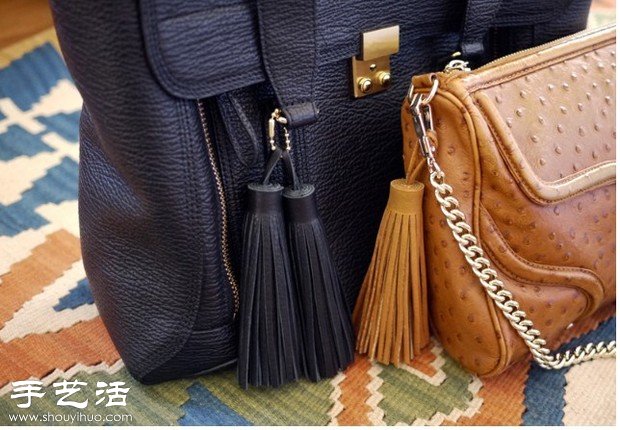 自制包包流蘇 皮質(zhì)流蘇手工制作方法 -  rpnrmr.com