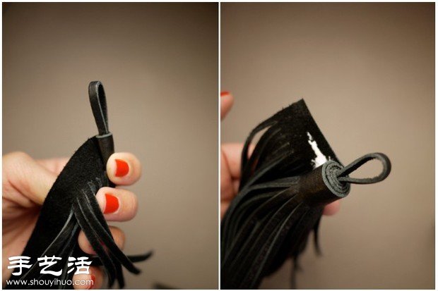 自制包包流蘇 皮質(zhì)流蘇手工制作方法 -  rpnrmr.com